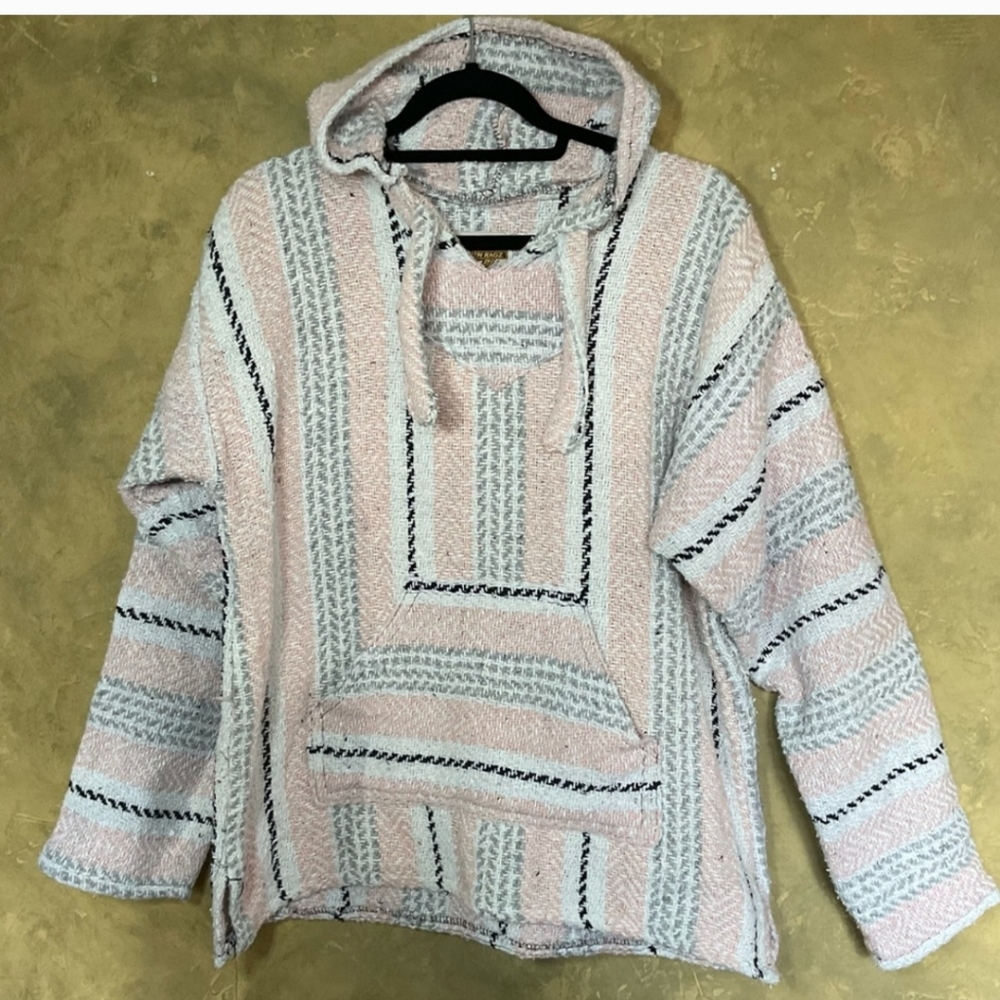 Earth Ragz Oversized Pastel Baja Hoodie